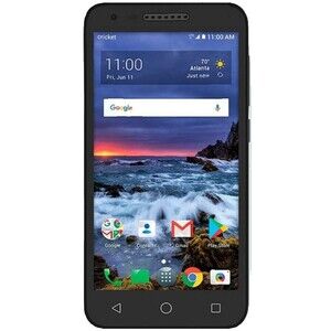 Alcatel Verso 16 GB Black Cricket Wireless (Locked) Brand New & Free Shipping!